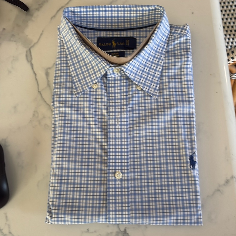 Ralph Lauren Polo Casual Button Down Shirt - XL Slim Fit
